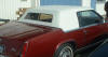 1983 Cadillac Eldorado Biarritz (ASC), vit vinyl som orig.