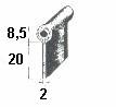 Art.nr:220049A Gummikeder